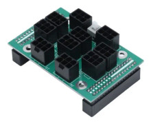 HURRISE Adapterplatta Strömadapterkort 1350W 1,6 mm tjockt dubbelsidigt strömförsörjningskort Bra