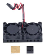 HURRISE Kylare för Raspberry Pi Kylarkylare Raspberry Pi ABS Kylarkylare