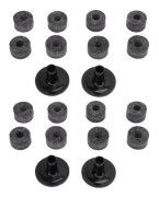 BEL-7643669930122-Cymbalfiltskydd 2 uppsättningar kraftiga plastcymbaler