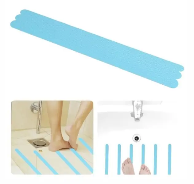 12-delat blå anti-slip-tejpsats