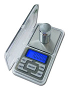 Digital fickvåg, bärbar smyckesvåg 0,01 - 200g silver