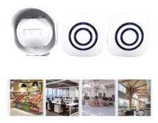 BEL-7590762096470-trådssensor dörrklocka Rörelsesensor dörrklocka Tråd med 38 ringsignaler för garage, gör-det-själv-larm
