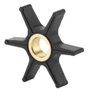 HURRISE Byte av pumphjul för vattenpump 6-bladigt utombordsvattenpumphjul 47-85089-3 Passar för Mariner 4-motorer