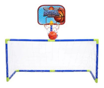 Baskettavla med fotbollssystem för barn, inomhus och utomhus mini basket fotbollssystem,