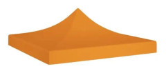 Mottagningstälttak 3x3m Orange - FDIT - BEL-7667103810009 - UV- och vattentålig