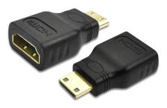 Mini HDMI hane till standard HDMI hona-kontakt