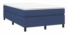 BEL-7423054557987-Box resårbädd med madrass Blå 120x200 cm Tyg