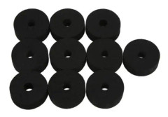 HURRISE cymbalfiltbricka 20st cymbalfiltbrickor Stativ Ersättningsdelar Trumset