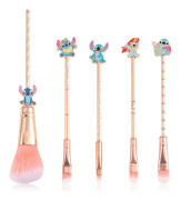 tch Makeup Brushes Set, WeChip Anime Stitch Make Up Brush Set Collection, Stitch Gåvor för Flickor Kvinnor - 5 st Rosa