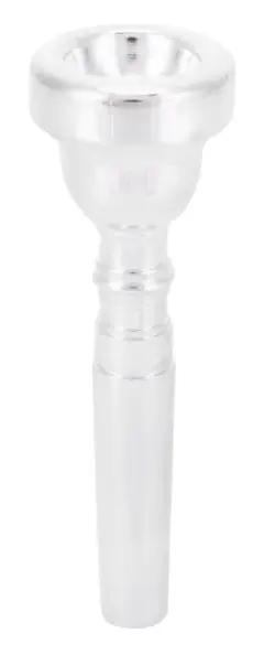 HURRISE 7C Trumpet Munstycke 7C Trumpet Musikinstrument Tillbehör för Yamaha Bach Conn King (Silver)