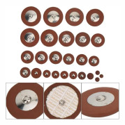 SALUTUYA Alto Saxophone Pad Läderkuddar i flera storlekar för altsaxofon, 26 delar instrumentfodral