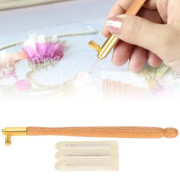 HURRISE Broderipärlor Virkade Broderipärlor Franska Anti-broderi Verktygsset DIY Craft sömnadstillbehör (nål