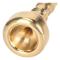 SALALIS metall trumpet munstycke 7C utjämnande mässing trumpet munstycke, trumpet övnings munstycke stilrent material
