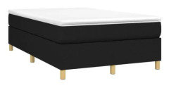 BEL-7029242420950-Sängfjäderbotten Svart 120x200 cm Tyg