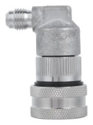 HURRISE Ball Lock Homebrew Beer Quick Connector Dispenser Keg Rostfritt stål MFL1/4in + Liquid Circle
