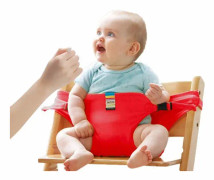 Baby Bärbar Hög Barnstol Säkerhetssele Småbarn Fällbar Säkerhetssäck