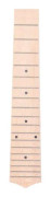 BEL-7643669929102-Lönn Ukulele Gripbräda Lönn Trä Gripbräda med 18 krom band och Black Dot Gripbräda för 24'' Ukulele