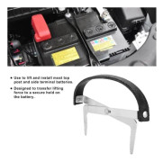 HURRISE Lifting Batterihållare Universal Batterihållare Justerbar Heavy Duty Sidolyft Safe Grip Batterihållare