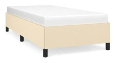 BEL-7667103830007-Sängstomme Kräm 90x190 cm Tyg