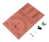 FHE-Wooden Baseball Dice Brädspel, realistisk upplevelse