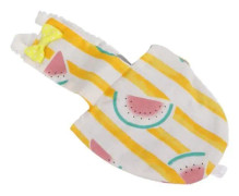 BEL-7643670076000-(M Watermelon)Flygdräkt för husdjursfåglar axelrem