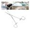 Rostfritt stål Böjd spets Kirurgisk hemostatisk pincett Pet Pincett 16 cm -ZAT
