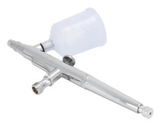 HURRISE Spray Gun Model Dual Action Trigger Airbrush Kit Paint Spray Gun Cup 20ml 40ml