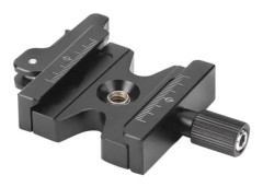 VBESTLIFE 50 mm justerbar aluminiumlegering snabblåsande plattklämma med dubbel låsklämma