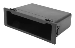 BEL-7643669917796-Bilstereo Radio Förvaringslåda Bilstereo Radio Förvaringslåda Svart Stort förvaringsutrymme Dash Ra