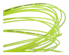 HURRISE Badmintontillbehör 10m Slitstark Nylon Högflexibilitet Badmintonracketstränglinje (grön)