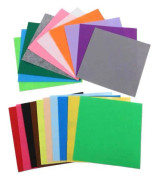 HURRISE-paket med 20 färgglada filtlakan 30x30 cm - filttyg för gör-det-själv-sömnad