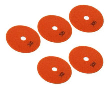 BEL-7643670014101-Våtslipskiva 5 delar 4 diamant våt polerkuddar Mjuk slipskiva kit