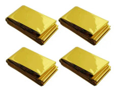 Räddningsfilt 4-pack (gul)