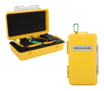 OTDR Launch Cable Box, SC/APC-SC/APC SM 1 km fiberoptisk OTDR Dead Zone Eliminator Fiberring OTDR Launch Cable Box