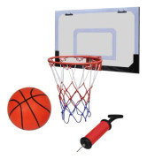 BEL-7458880601962-Mini basketkorg med boll och pump