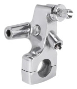 25 mm 1 tums hållare för motorcykelkopplingsspak för Shadow 600 Vt750 Silver Aluminiumlegering
