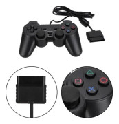 HURRISE för PS2-kontroller Mycket känslig Dual Motor Wired Gamepad-spelhandtag för PS2-konsolkontroll