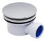 71108102 ABS Dome Extra-Flat Duschavlopp, vit