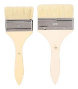 BEL-7643670045549-Lack målarpensel 2 delar lack målarpensel Hog borst för Gouache Akvarell Akrylmålad