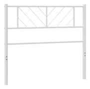 Sänggavel i vit metall 90 cm - FDIT - Klassisk - Tidlös