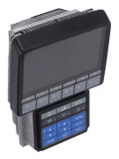 TBEST Grävmaskin Mätpanel - PC200 8 - Klar LCD-skärm - Flexibla tangenter - Vit