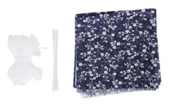 Tbest blommigt sömnadstyg 7 st gör-det-själv-ansiktsduksöverdrag Sömnad Bomull Färg Patch-work