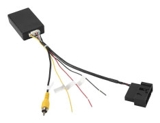 RGB till (RCA) AV CVBS Signal Converter Decoder Box Adapter för fabriksmonterad backkamera Golf 6 CC