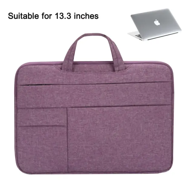 Lätt och vattentät 13,3/15,6 tums case Laptopväska med axelrem Laptopväska
