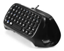 HURRISE Trådlöst tangentbord Mini Chatpad Trådlöst Bluetooth-speltangentbord för handkontroll Texttyp Online chattspel tillbehör
