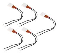 VBESTLIFE Aluminium PTC Värmeelement 5st PTC Värmeplatta Keramisk Termostat Aluminium PTC Element