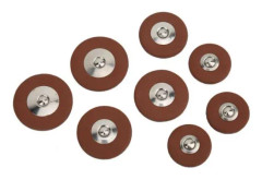HURRISE Sopran Sax Tillbehör 28st Multi Size Sax Läderkuddar Ersättningsset för Sopransaxofon