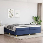BEL-7029242421001-Sängfjäderbotten Blå 200x200 cm Tyg