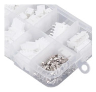 SALALIS JST kopplingssats JST kopplingssats, plastskal, mässingskontakt, 2P 3P 4P 5P XH2,54mm, självuttag