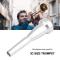 SALUTUYA Trumpetdel Trumpetmunstycke för 3C-storlek Musikinstrumenttillbehör (silver) Instrument Munstycke Silver